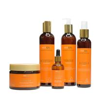 Kit Mix Oil Coconut & Argan Hidratante Pós Praia e Piscina