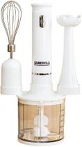 Kit Mixer 3 em 1 com Processador e Batedor Fouet 127V 200W para Triturar Bater e Misturar Alimentos 127 VOLTS
