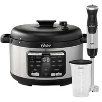 Kit Mixer Power Black Inox e Panela Multifunções 5,7L Oster