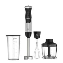 Kit Mixer Power Oster Black OMIX570 220V Inox 3 em 1 Preto