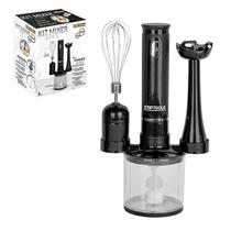 Kit Mixer, Processador e Batedor De Alimentos 3 Em 1 220V - Sortida Kit Mixer, Processador e Batedor De Alimentos 3 Em 1 220V - Sortida