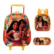 Kit Moana 2 Mochila com Rodas + Lancheira + Estojo Xeryus Kit Moana 2 Mochila com Rodas + Lancheira + Estojo Xeryus