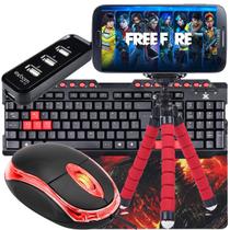 Kit Mobilador Barato Freefire Pelo Pc Teclado Celular Pubg