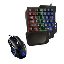 Kit Mobile Gamer - Teclado FPS RGB e Mouse Gamer 3200DPI