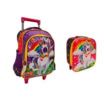Kit mochila 2 rodinhas e lancheira escolar uni lovers Kit mochila 2 rodinhas e lancheira escolar uni lovers