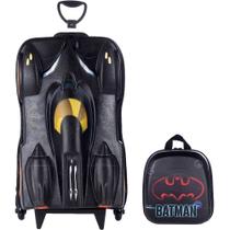 Kit Mochila 3D Batman Beware com Lancheira Impermeável Kit Mochila 3D Batman Beware com Lancheira Impermeável