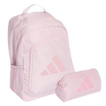 Kit Mochila Adidas Defender 22 Litros Com Nescessaire Cor:Rosa Kit Mochila Adidas Defender 22 Litros Com Nescessaire Cor:Rosa