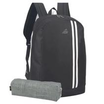 Kit Mochila Adv Preto Com Estojo Tam. G - Luxcel