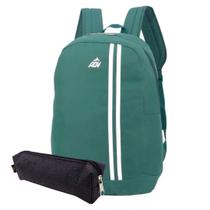 Kit Mochila Adv Verde Com Estojo Tamanho G - Luxcel