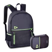 Kit Mochila Bolsa de Costas Loud Gamer + Estojo Box Valorant VCT Oficial Escolar - Clio