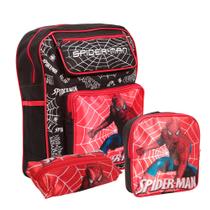 Kit Mochila Bolsa Escolar Infantil Masculina Tam M Costas Kit Mochila Bolsa Escolar Infantil Masculina Tam M Costas