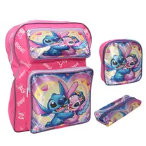 Kit Mochila Bolsa Escolar Menina Costas Desenho Personagem Kit Mochila Bolsa Escolar Menina Costas Desenho Personagem