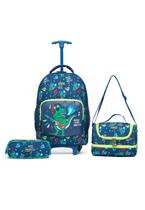 Kit Mochila Bolsa Reforçada Infantil Menino Escolar Kit Mochila Bolsa Reforçada Infantil Menino Escolar