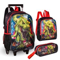 Kit Mochila c/rodinha T Rex Attack TX3507K
