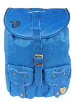 Kit Mochila Capricho Love Blue Azul + Carteira Feminina Kit Mochila Capricho Love Blue Azul + Carteira Feminina