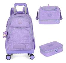 Kit Mochila Carrinho 360 Crinkle Up4You Feminino Haste Dupla