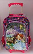 Kit Mochila Carrinho Princesa Sofia + Lancheira + Estojo Kit Mochila Carrinho Princesa Sofia + Lancheira + Estojo