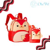 Kit mochila Clio pets infantil de costas oficial