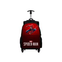 Kit Mochila Com Carrinho + Lancheira Térmica + Estojo Personalizado Personagem Bolsa Escolar Infantil Reforçada Ajustável Kit Mochila Com Carrinho + Lancheira Térmica + Estojo Personalizado Personagem Bolsa Escolar Infantil Reforçada Ajustável