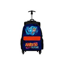 Kit Mochila Com Carrinho + Lancheira Térmica + Estojo Personalizado Personagem Bolsa Escolar Infantil Reforçada Ajustável