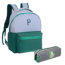 Kit Mochila Com Estojo Time Palmeiras Futebol Completo