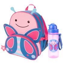Kit mochila com garrafinha zoo borboleta - skip hop Kit mochila com garrafinha zoo borboleta - skip hop