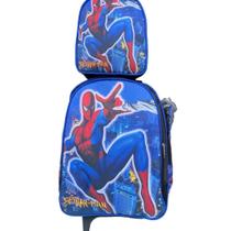 Kit Mochila com Rodinhas Lancheira Estojo escolar Kit Mochila com Rodinhas Lancheira Estojo escolar