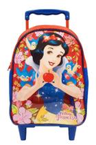 KIT Mochila Com Rodinhas Princesa Disney Branca De Neve COM ESTOJO E Lancheira KIT Mochila Com Rodinhas Princesa Disney Branca De Neve COM ESTOJO E Lancheira