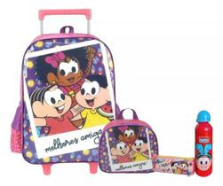 Kit Mochila Completo Amigas Magali E Monica Best Rodinhas G