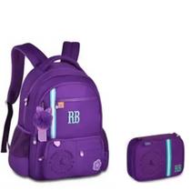 Kit Mochila Costa Juvenil Estojo Box Rebecca Bonbon