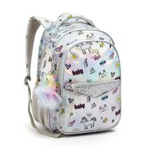 kIT MOCHILA COSTAS 16" HOLOGRAFICA PRATA COM BOLSA + ESTOJO MI41342 SEANITE kIT MOCHILA COSTAS 16" HOLOGRAFICA PRATA COM BOLSA + ESTOJO MI41342 SEANITE