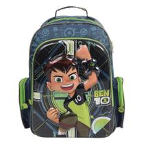 Kit Mochila Costas 3D Ben 10 + Lancheira + Estojo Dermiwil