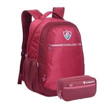 Kit Mochila Costas' Do Fluminense Oficial Estojo Box Escolar
