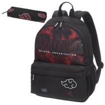 Kit Mochila Costas Estojo Naruto Shippuden Akatsuki Shinobi Kit Mochila Costas Estojo Naruto Shippuden Akatsuki Shinobi