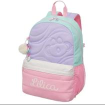 Kit mochila costas lancheira estojo lilica ripilica lovit cre Kit mochila costas lancheira estojo lilica ripilica lovit cre