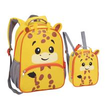 Kit Mochila Costas Lancheira Infantil ZOOP Creche Kit Mochila Costas Lancheira Infantil ZOOP Creche