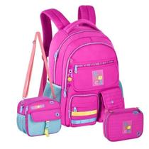 Kit Mochila Costas Luluca Escolar Lancheira E Estojo 2025 Kit Mochila Costas Luluca Escolar Lancheira E Estojo 2025