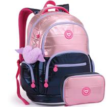 Kit Mochila Costas Metalizada Feminina Color Up Estojo Box Kit Mochila Costas Metalizada Feminina Color Up Estojo Box