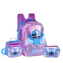 Kit Mochila Costas Stitch Holográfico Original 2026 Kit Mochila Costas Stitch Holográfico Original 2026