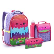 Kit Mochila Costas Sweet Girl - Seanite Kit Mochila Costas Sweet Girl - Seanite