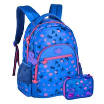 Kit Mochila Costas Tsum Tsum Stitch Juvenil Com Estojo Box