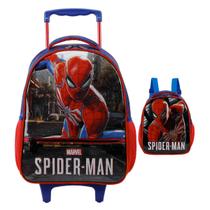 Kit Mochila d Rodinha Xeryus 16 Homem Aranha 11670 Kit Mochila d Rodinha Xeryus 16 Homem Aranha 11670