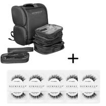 Kit Mochila Daymakeup +05 pares de Cílios D-Wispy Daymakeup