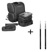 Kit Mochila Daymakeup + 2 pinceis de Esfumar O136 Daymakeup