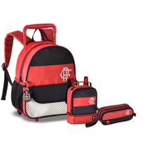 Kit Mochila De Carrinho Estojo E Lancheira Fla24621B Kit Mochila De Carrinho Estojo E Lancheira Fla24621B