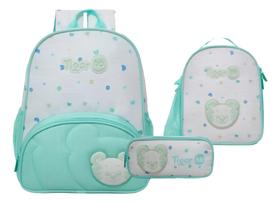 Kit Mochila de Costa com Lancheira E Estojo Tigor Espaço
