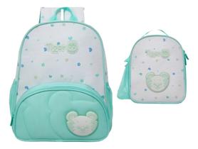 Kit Mochila De Costas Com Lancheira Transversal Tigor Espaço Bb