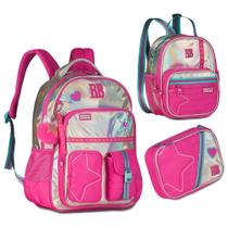Kit mochila de costas e lancheira e estojo box rebecca bonbon Kit mochila de costas e lancheira e estojo box rebecca bonbon