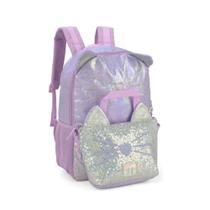 Kit Mochila De Costas E Lancheira Gatinha UP4 You Luxcel Kit Mochila De Costas E Lancheira Gatinha UP4 You Luxcel