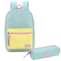 Kit Mochila De Costas Estojo Larissa Manoela Crinkle Luxcel